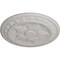 Ekena Millwork Exeter Ceiling Medallion (Fits Canopies up to 3 1/8"), 17 3/4"OD x 1 1/8"P, Ultra Pure White CM17EXUWF - alternate 2